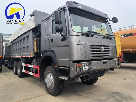 25 Tons Used HOWO Tipper Dump Truck 6X4 10 Wheeler with Bucket Dimension 5600X2300X1500