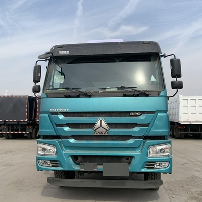 GCC Certified Used Sino Truck HOWO 6X4 Dump Truck with Tarpaulin and 1200r20 Tires