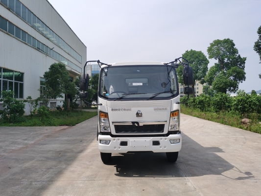 Euro II HOWO 4X2 3-5t Light Duty Cargo/Dump Mini Truck with 4200X2050X2000 Cargo Body