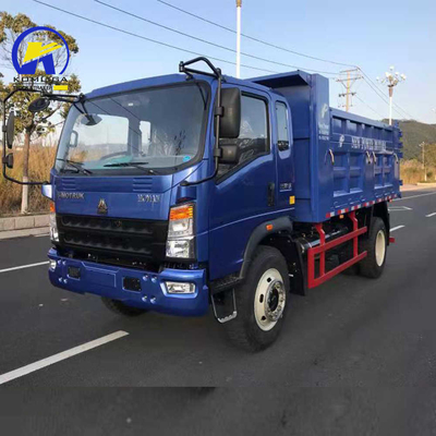 Customized Request HOWO 4X2 4X4 116HP Mini Light Dump Tipper Truck with Customization