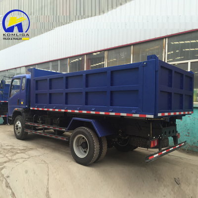 Customized Request HOWO 4X2 4X4 116HP Mini Light Dump Tipper Truck with Customization
