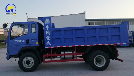 Customized Request HOWO 4X2 4X4 116HP Mini Light Dump Tipper Truck with Customization