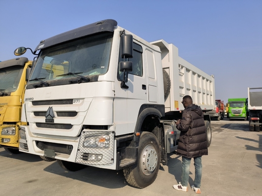 Used Sinotruk HOWO 6X4 371HP 10 Wheelers Tipper Dumper Dump Truck for Engine Capacity