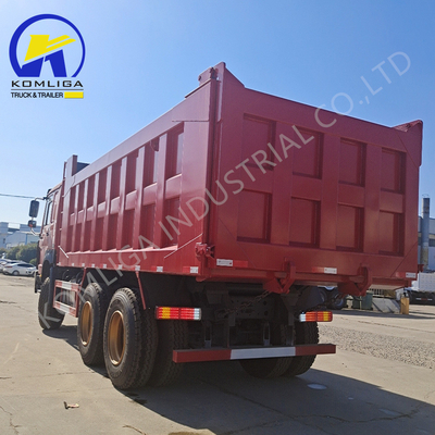 Sino HOWO 6X4 Dump Truck Tipper Truck with Front Lifting Style and Engine Capacity＞8L