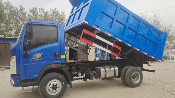 Wly6t46 Transmission 120L Fuel Tanker Capacity 4X2 Tipper/Cargo Mini Truck