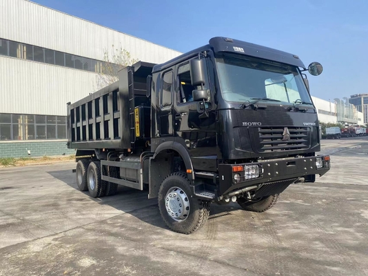 9tons Loading Capacity Front Axle 6×4 Sinotruk HOWO 400HP 10 Wheel Tipper Used Dump Truck