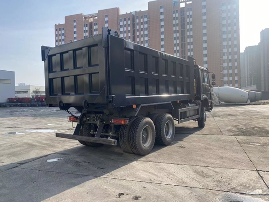 9tons Loading Capacity Front Axle 6×4 Sinotruk HOWO 400HP 10 Wheel Tipper Used Dump Truck