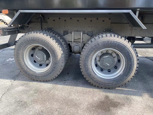 9tons Loading Capacity Front Axle 6×4 Sinotruk HOWO 400HP 10 Wheel Tipper Used Dump Truck