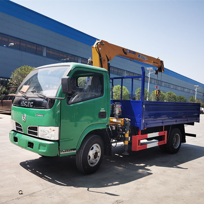 Techinical Spare Parts Support HOWO 6X4 4X2 Cargo Truck with Crane in and 4-6L Engine Capacity