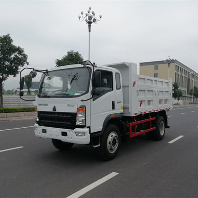 Yn4102qbzl Engine Model 3-10t HOWO and Used 4X2 Tipper/Cargo Mini Truck for Transport