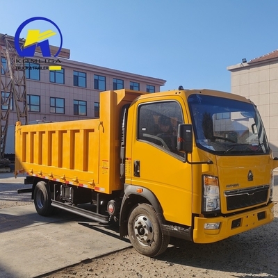 4X2 Used Dump Truck Cargo Truck with 1-10t Load Capacity and LHD/RHD Driving Style