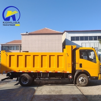 4X2 Used Dump Truck Cargo Truck with 1-10t Load Capacity and LHD/RHD Driving Style