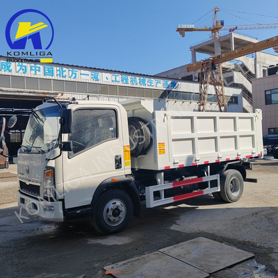 4X2 6wheels 3tons 5tons Mini Dump Truck with Loading Weight of 1-10 Tons to Senegal
