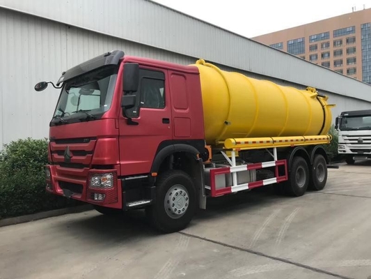 Sinotruck HOWO 6X4 4X2 8m3 10m3 12m3 15m3 Vacuum Used Sewage Suction Truck with A/C