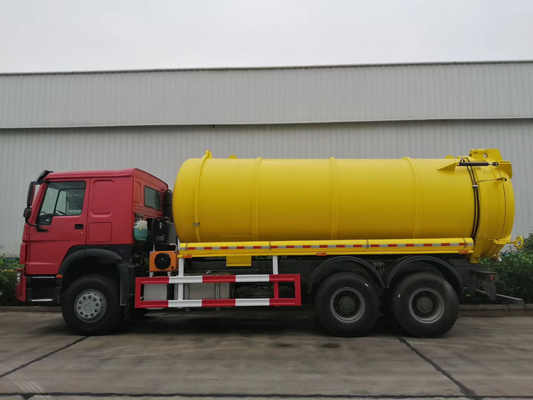 Sinotruck HOWO 6X4 4X2 8m3 10m3 12m3 15m3 Vacuum Used Sewage Suction Truck with A/C