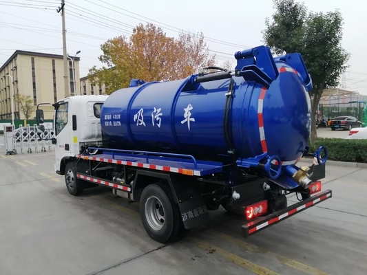 Dongfeng 4X2 10m3 12000 Liter High Pressure Vacuum Suction Truck with EEC Certification