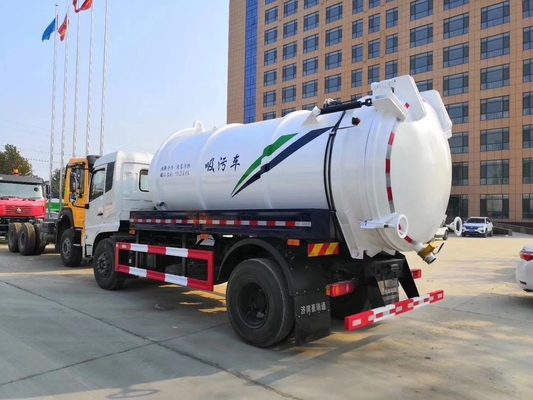 Dongfeng Sinotruck HOWO 4m3 6m3 10m3 Waste Water Suction Truck with Wd615 Engine Model
