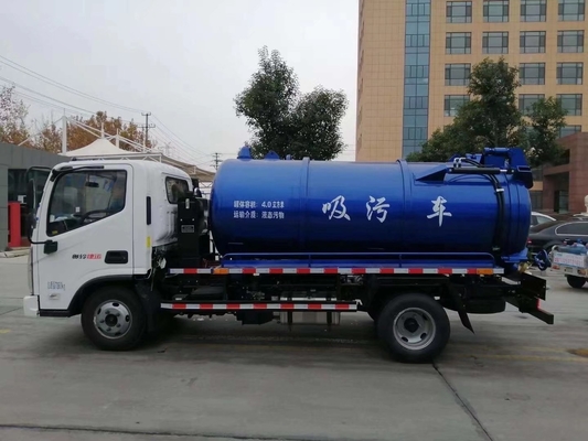 Sinotruk HOWO 4X2 4m3 5m3 6m3 8m3 Vacuum Sewage Waste Suction Truck for and 420HP
