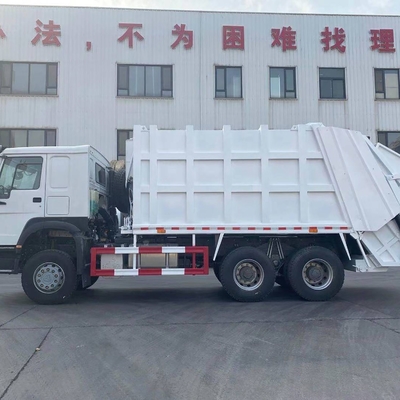 6X4 15m3 18m3 336HP Sinotruk HOWO Garbage Truck Dimensions for Customized Request