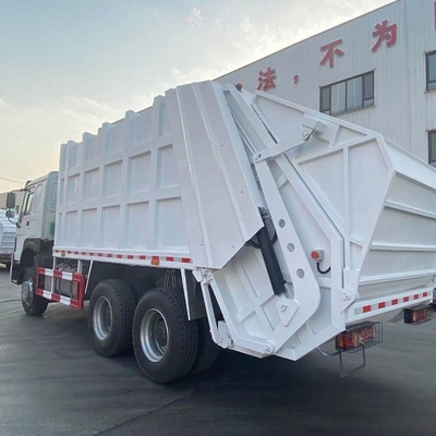 6X4 15m3 18m3 336HP Sinotruk HOWO Garbage Truck Dimensions for Customized Request