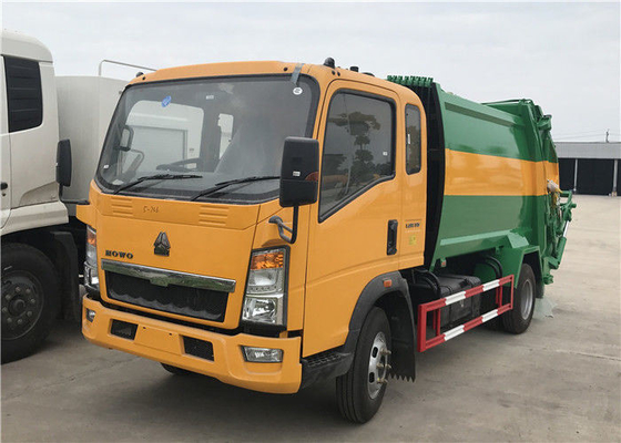 Sell 3 Ton Sino HOWO 4X2 Garbage Truck Prices with 1-15m3 Volume and Diesel Fuel Type