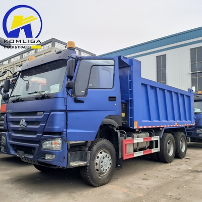 GCC Certified Used Self-Dumping 10 Wheel Tipper Truck with Ventral Hydraulic Lifting