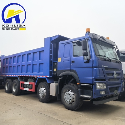 GCC Certified Used Self-Dumping 10 Wheel Tipper Truck with Ventral Hydraulic Lifting