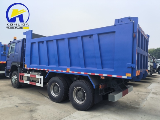 GCC Certified Used Self-Dumping 10 Wheel Tipper Truck with Ventral Hydraulic Lifting