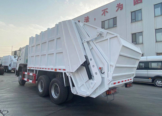 HW76 Cab Type 6X4 10 Wheeler Garbage Truck with 40T Payload Capacity and Hydraulic System