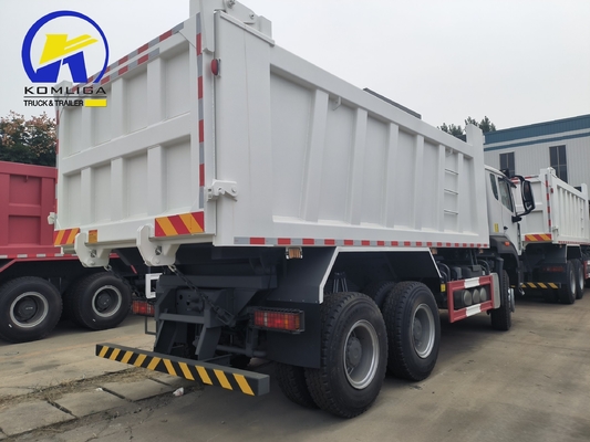 HOWO 10 Wheels 371 HP 6X4 Tipper Sinotruk Used Dump Truck with 1200r20 Radial Tires