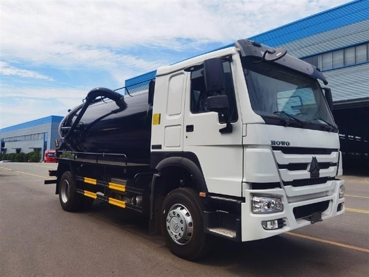 30T Payload Sinotruk HOWO 4X2 Used Sewage Trucks with Techinical Spare Parts Support