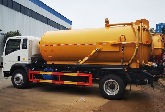 30T Payload Sinotruk HOWO 4X2 Used Sewage Trucks with Techinical Spare Parts Support