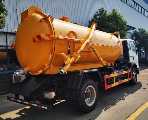 30T Payload Sinotruk HOWO 4X2 Used Sewage Trucks with Techinical Spare Parts Support