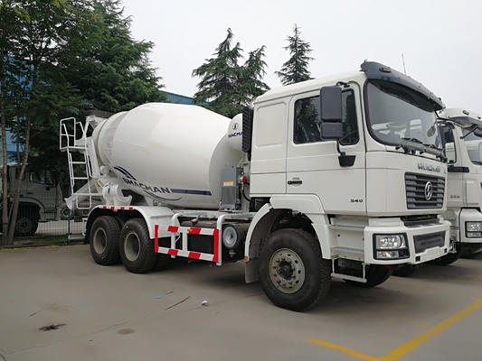 Customized Request Second Hand Shacman 8/9/10m3 Used Concrete Mixer Truck with Pump