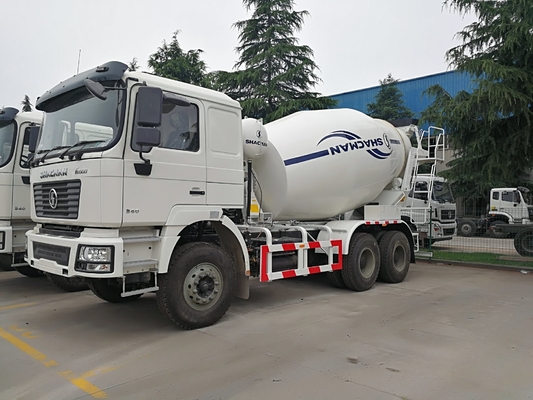 Customized Request Second Hand Shacman 8/9/10m3 Used Concrete Mixer Truck with Pump