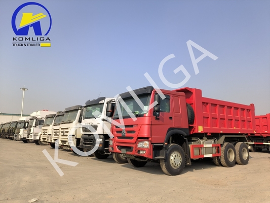 Manual Transmission Type Sinotruk Used HOWO 10 Wheels Tipper 6X4 Mining Dump Truck