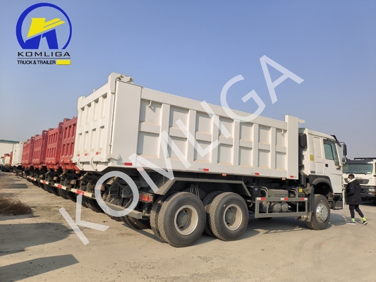 Manual Transmission Type Sinotruk Used HOWO 10 Wheels Tipper 6X4 Mining Dump Truck