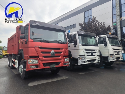 Manual Transmission Type Sinotruk Used HOWO 10 Wheels Tipper 6X4 Mining Dump Truck