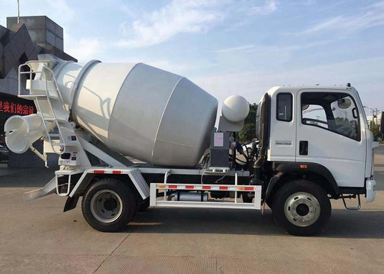 6 Wheel Small 4X2 3 Ton 5 Ton Concrete Mixer Truck Mini with Euro 4 Emission Standard