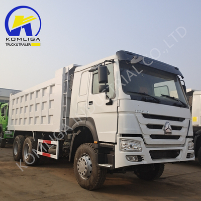 One Sleeper with A/C Sinotruk HOWO 10 Wheels 371HP Truck Dump 21-30t Load Capacity