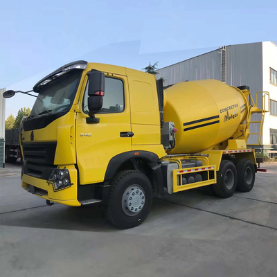 Smooth Concrete Mixing HOWO 6X4 8m3 9m3 10m3 Mixer Truck with After-sales Service