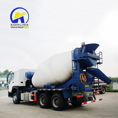 Sinotruck HOWO 8 Cubic 10 Cubic Concrete Truck Mixer with Double Reduction Drive Axle