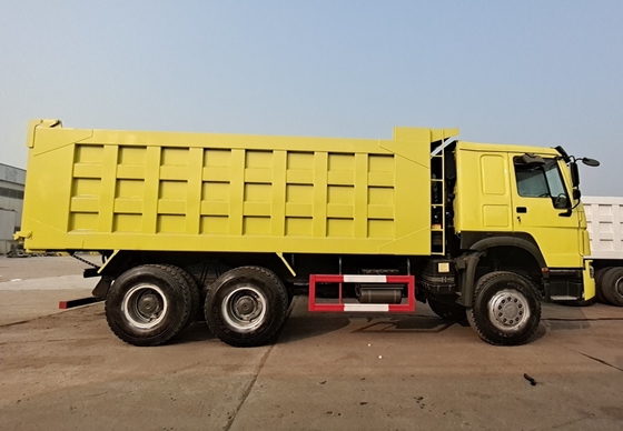LHD/RHD Driving Wheel Sinotruk HOWO 6X4 10 Wheels 371HP Mini Tipper Used Dump Truck