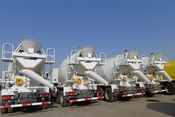 Sinotruck HOWO 6X4 8m3 9m3 10m3 Cement Mixer Truck with Double Reduction Drive Axle