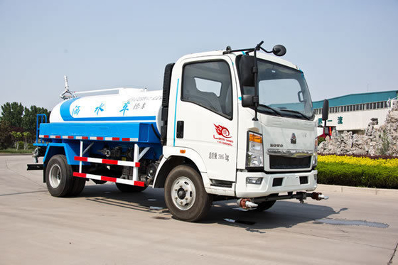 30T Payload Sinotruck HOWO 4X2 Mini 2000 Gallon Water Truck with D12.42 Engine