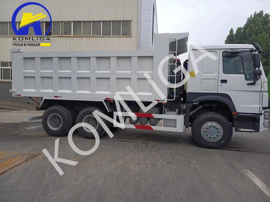 Used Sinotruck HOWO 6X4 371HP Tipper Dumper with Front Axle 9tons Loading Capacity