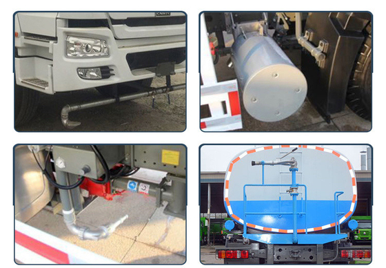 25000 Liters Tank Volume 4X2 Sinotruck HOWO Dongfeng Drinking Water Truck Dimensions