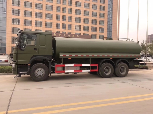SINOTRUK HOWO 6X4 Used Fuel Tank Truck 20m3 25m3 375HP 371HP Wd615.69 Engine Capacity＞8L