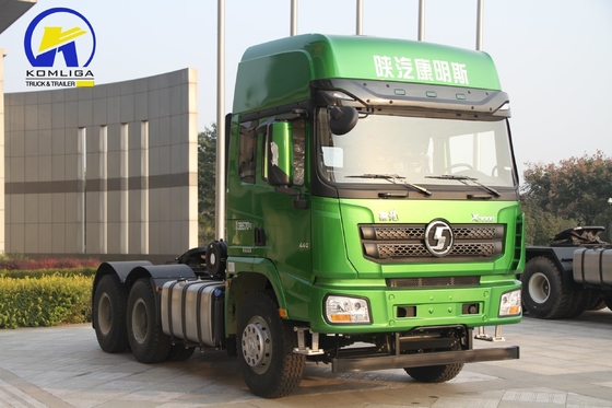 Used Shacman X3000 6X4 10 Wheels Semi Trailer Head Prime Mover Euro 2 Radial Tire Design