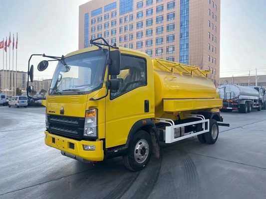 6 Wheel 4X2 Mini Oil Tank Truck with HW76 Cab One Sleeper ECE Certification Dimension